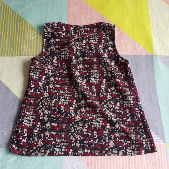 Christopher & Banks Burgundy Blouse - Picture 4 of 4